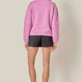 Lucky Glitter Lettering Sweater