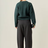 Beaded Martini Whipstitch Sweater