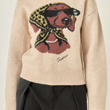 Beaded Dachshund Sweater
