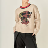 Beaded Dachshund Sweater