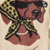 Beaded Dachshund Sweater