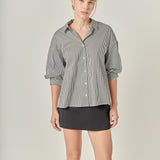 Striped Button Down Shirt