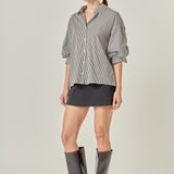 Striped Button Down Shirt