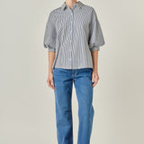 Striped Button Down Shirt
