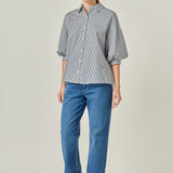 Striped Button Down Shirt