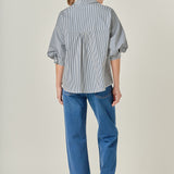 Striped Button Down Shirt