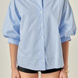 Striped Balloon Shirt