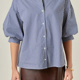 Striped Balloon Shirt