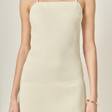 Back Bow Sleeveless Mini Dress