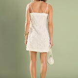 Charlotte Flower Sleeveless Mini Dress