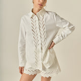 Embroidered Shorts