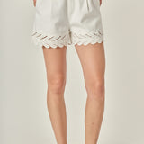 Embroidered Shorts