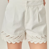 Embroidered Shorts
