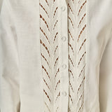 Embroidered Oversized Shirt