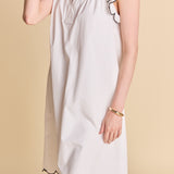 Scallop Midi Dress