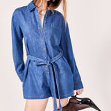 Denim Romper