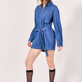 Denim Romper
