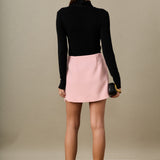 Bow Detailed Mini Skirt