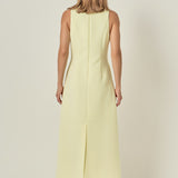 All-Over Bow Detail Sleeveless Midi Dress