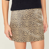 Leopard Mini Skirt