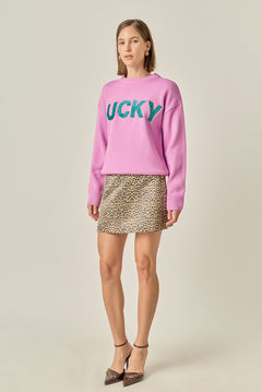 Leopard Mini Skirt