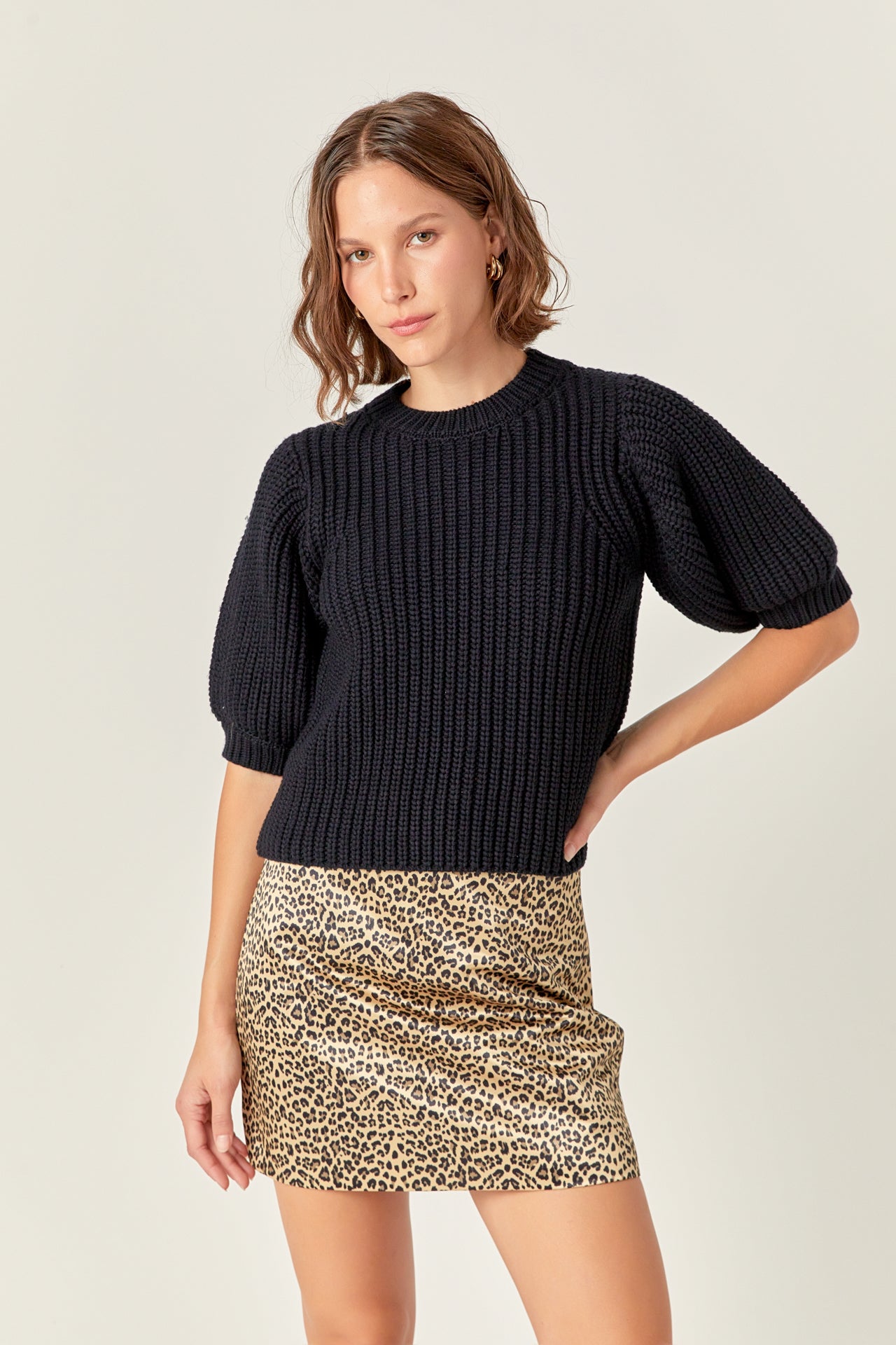 Leopard mini skirt 8x10 best sale