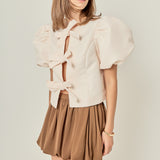 Coquette Bow Crop Top