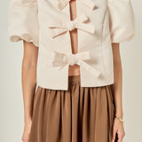 Coquette Bow Crop Top