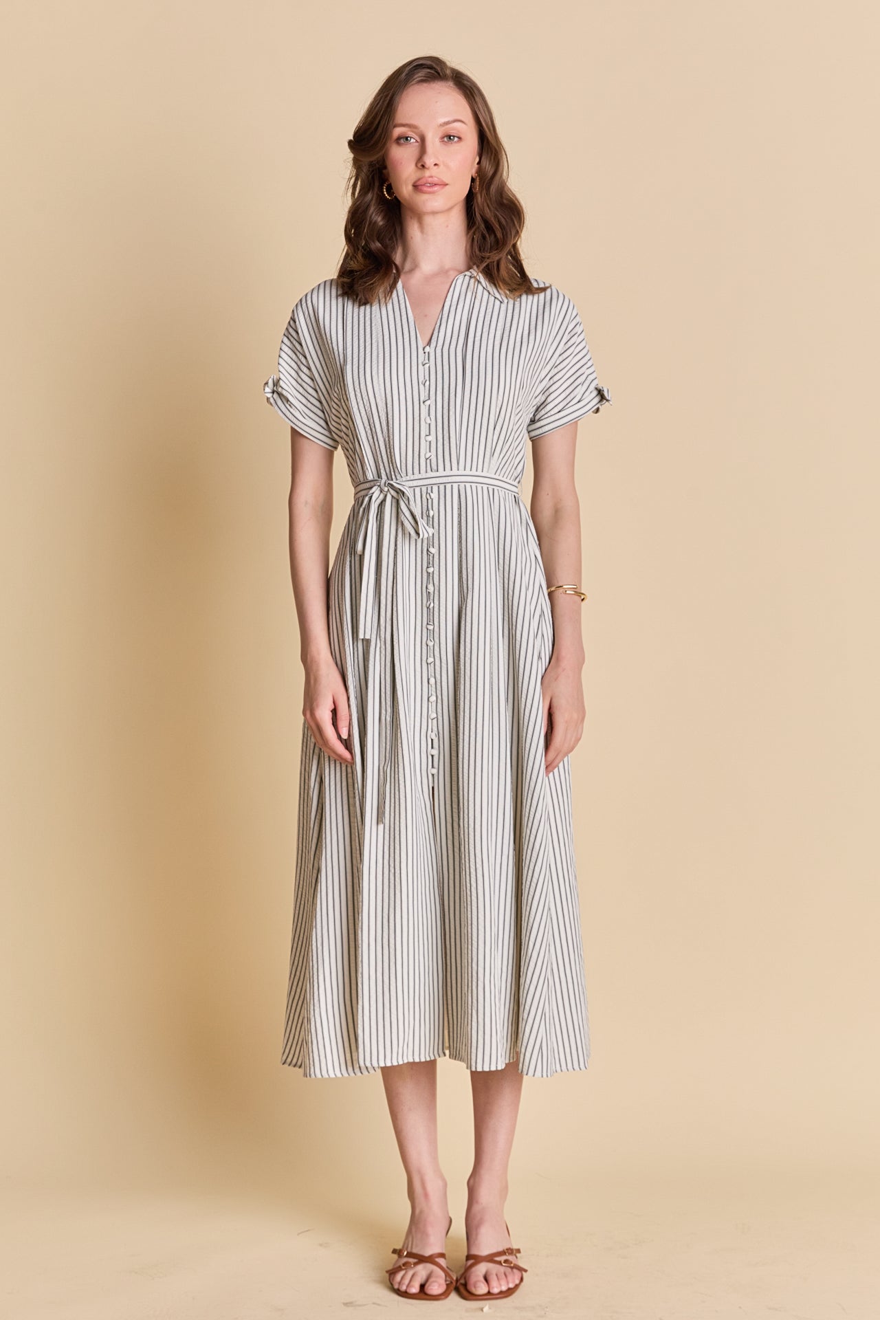 pinstripe shirt dress English Factory