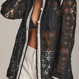 The Margaux Crochet Shirt