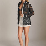 The Margaux Crochet Shirt