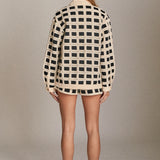 High-Waisted Crocheted Shorts