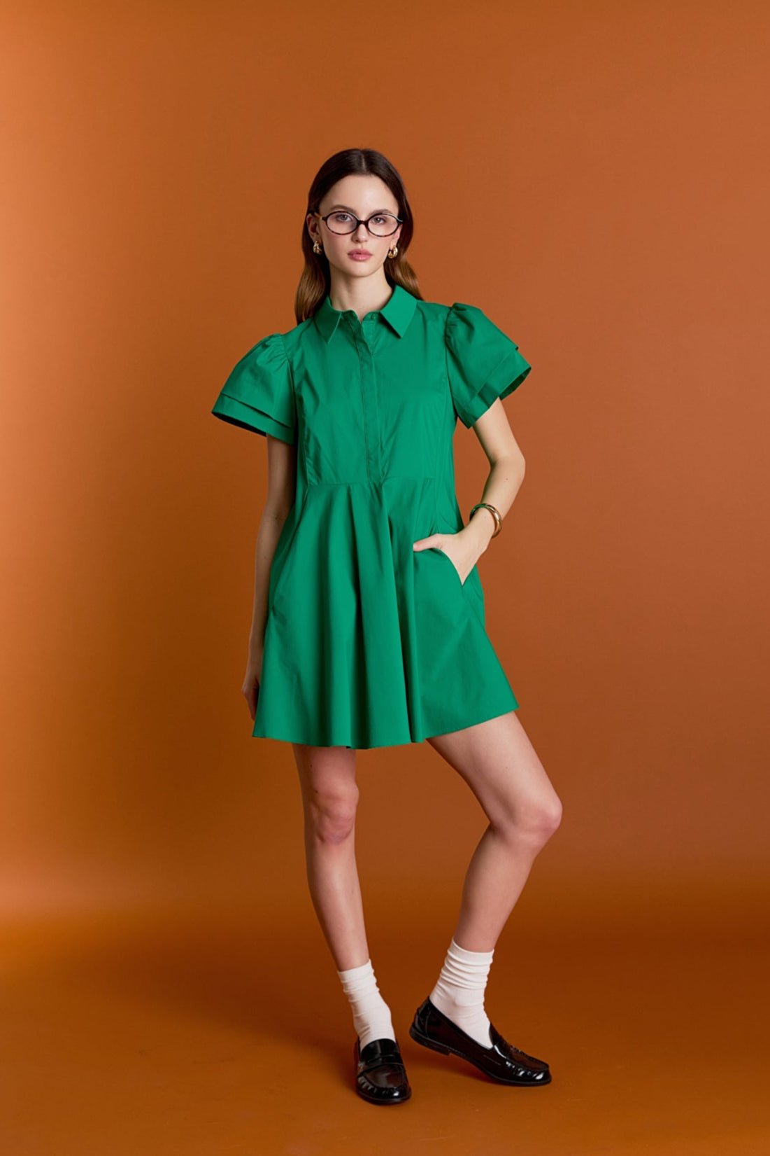 Women's Mini Dresses | Flare, Tweed, Leather – English Factory