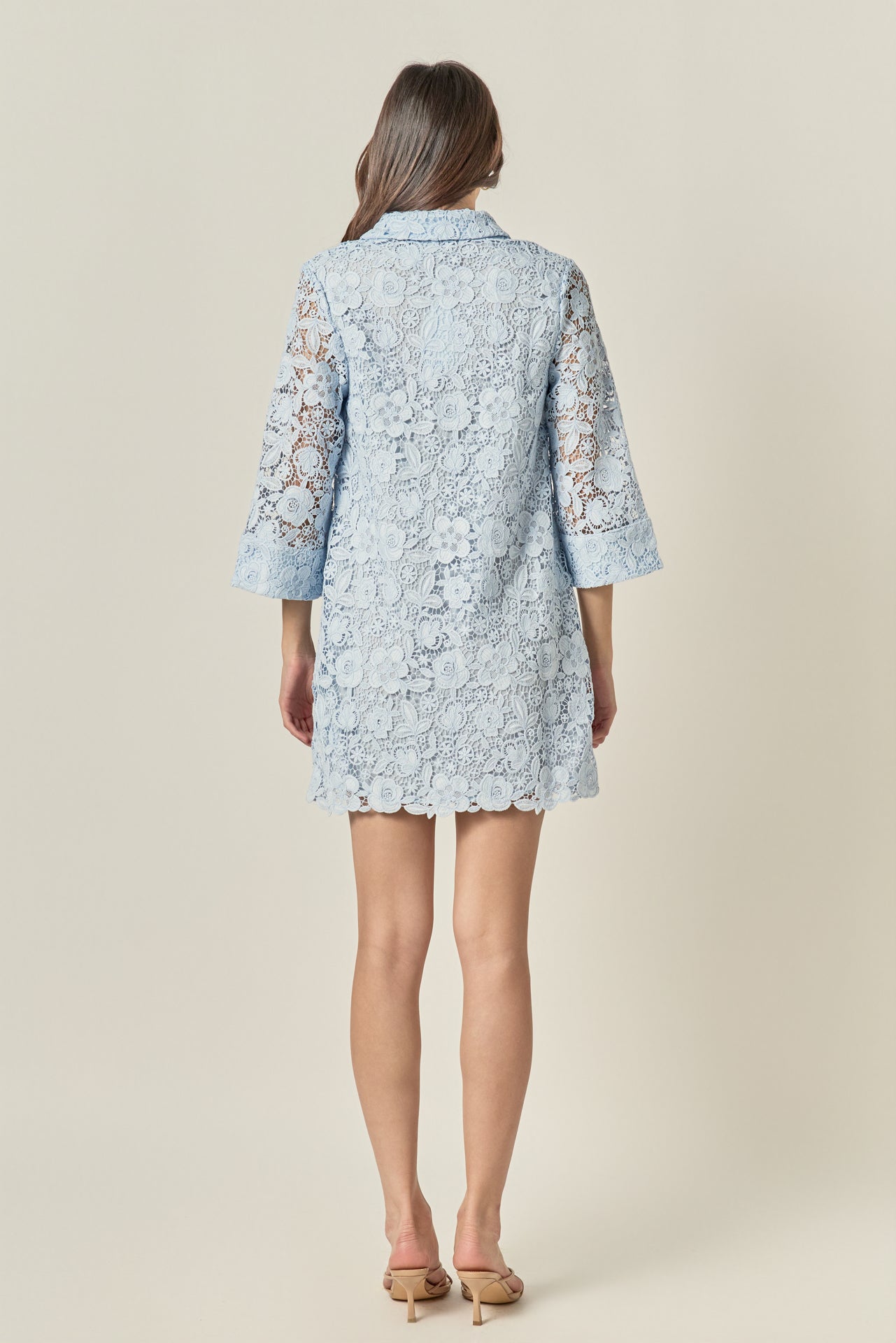 Iris Guipure Lace Mini Dress Iris Guipure Lace Mini Dress