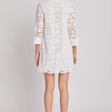Guipure Lace Mini Dress