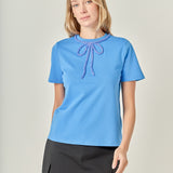 Beaded Bow Tee