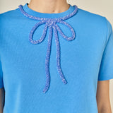 Beaded Bow Tee
