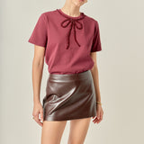 Beaded Bow Tee