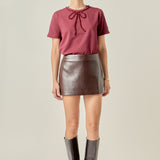 Beaded Bow Tee