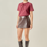 Beaded Bow Tee