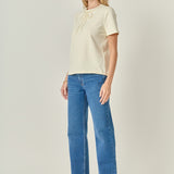 Beaded Bow Tee