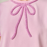 Beaded Bow Tee