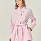 Oxford Belted Romper
