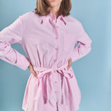 Oxford Belted Romper