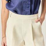 Emmeline Tuck Detailed Shorts