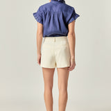 Emmeline Tuck Detailed Shorts