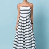 Striped Midi Dress