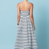 Striped Midi Dress