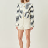 Margot Stripe Cardigan