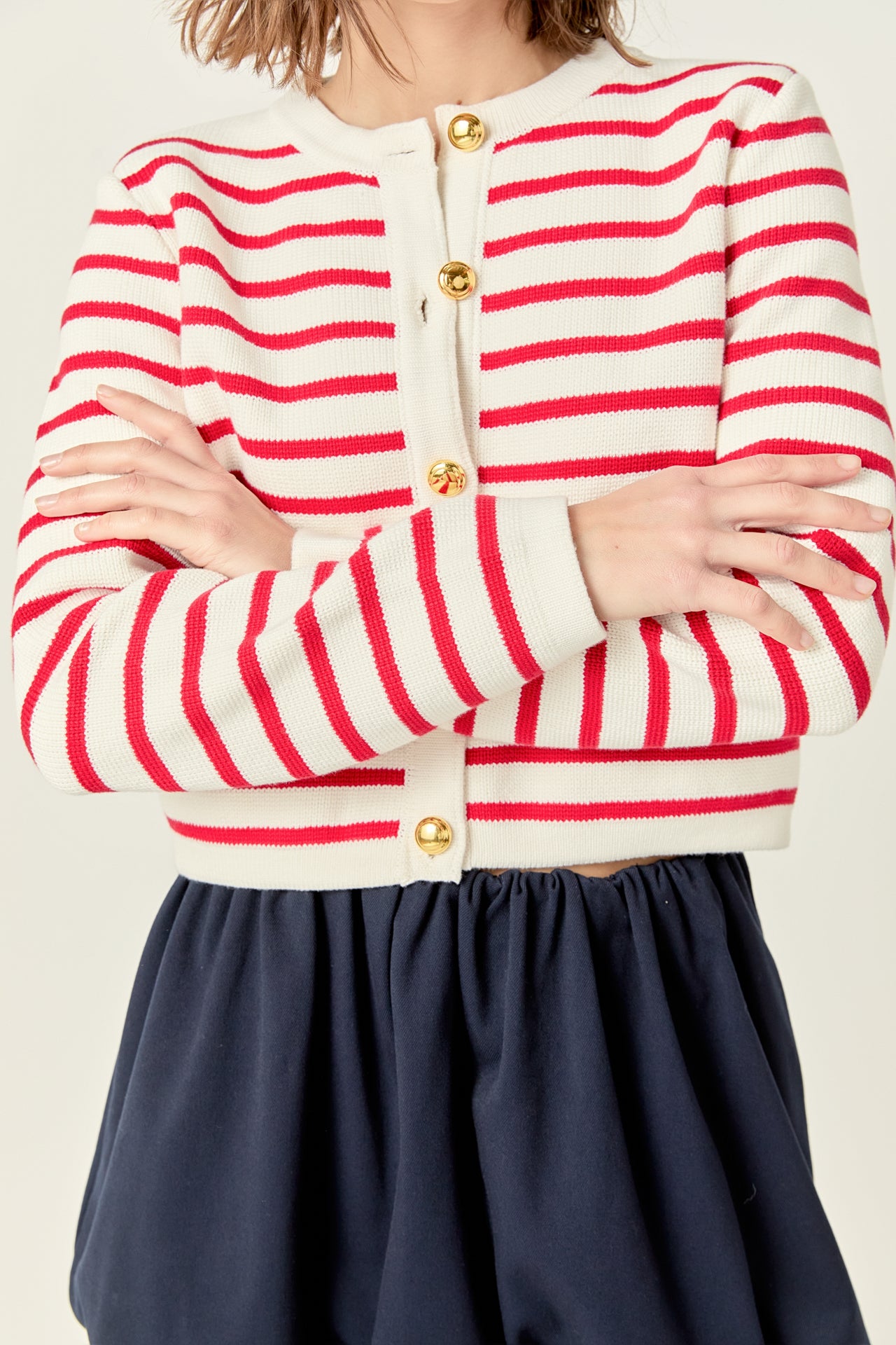 Stripe Cardigan